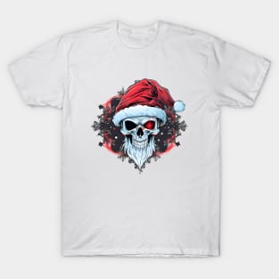 Christmas Celebration with a Skull Twist T-Shirt